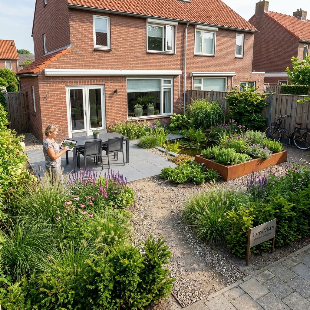 2D tuinontwerp oud-beijerland